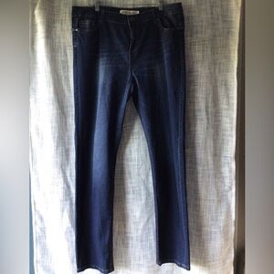 Women's Skinny Jeans in Dark Blue